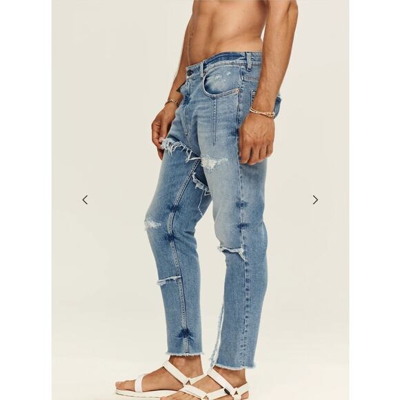 Ser O Ya Nate Skinny Made in Italy Jeans 34 x 30 - Picture 12 of 14